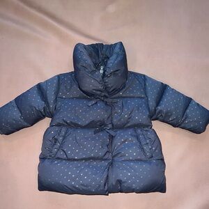 Puffy Zara jacket with bows